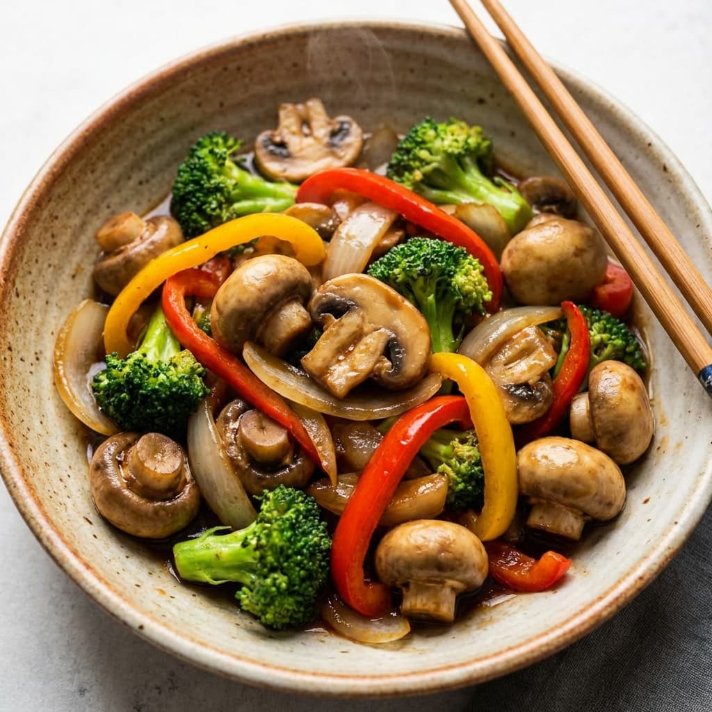 Mushroom & Vegetable Stir Fry
